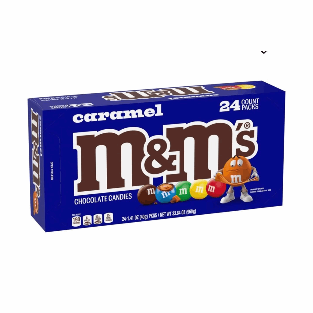 CHOCOLATE M&amp;M CARAMIL 24 CT