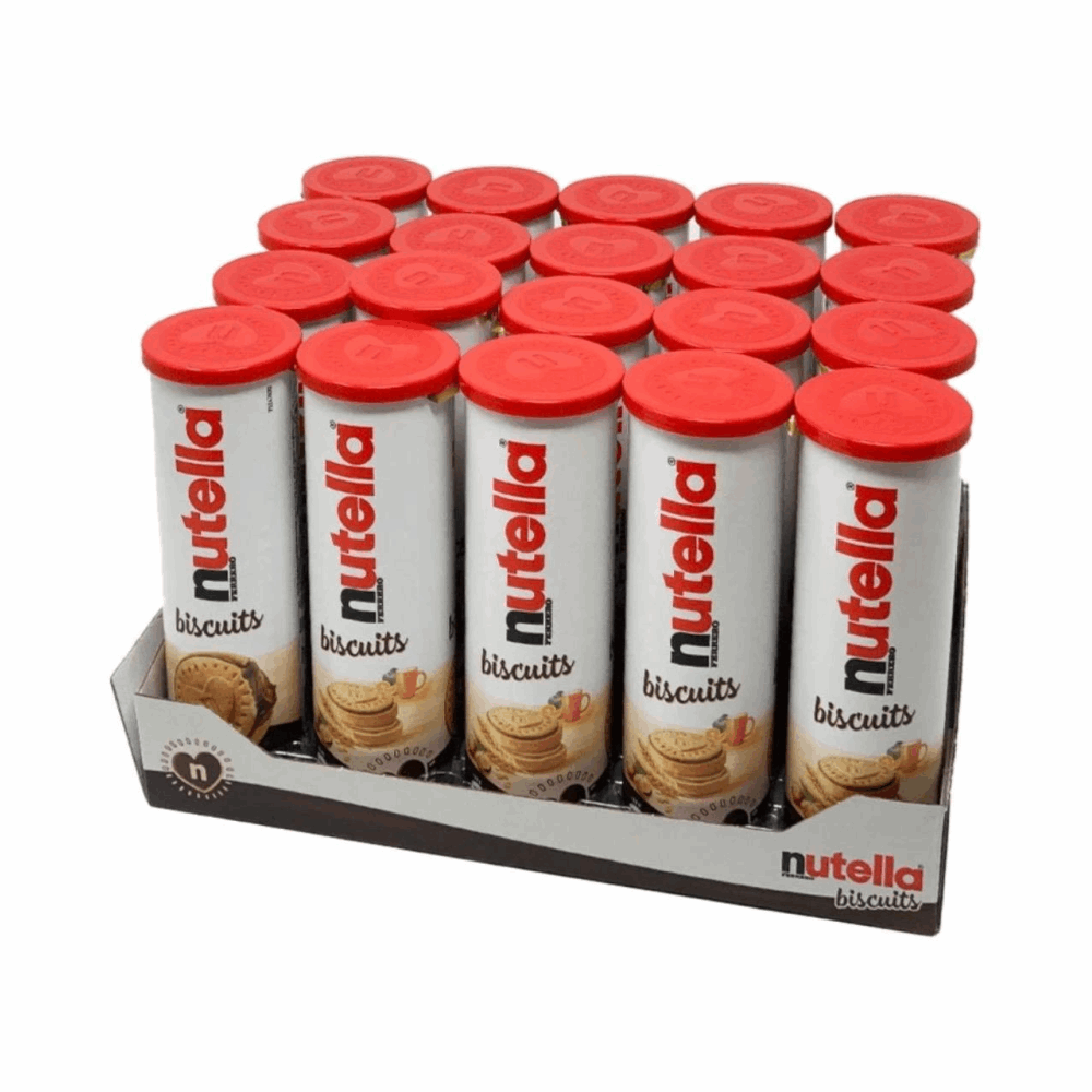 COOKIES NUTELLA BISCUIT 166G 20 CT
