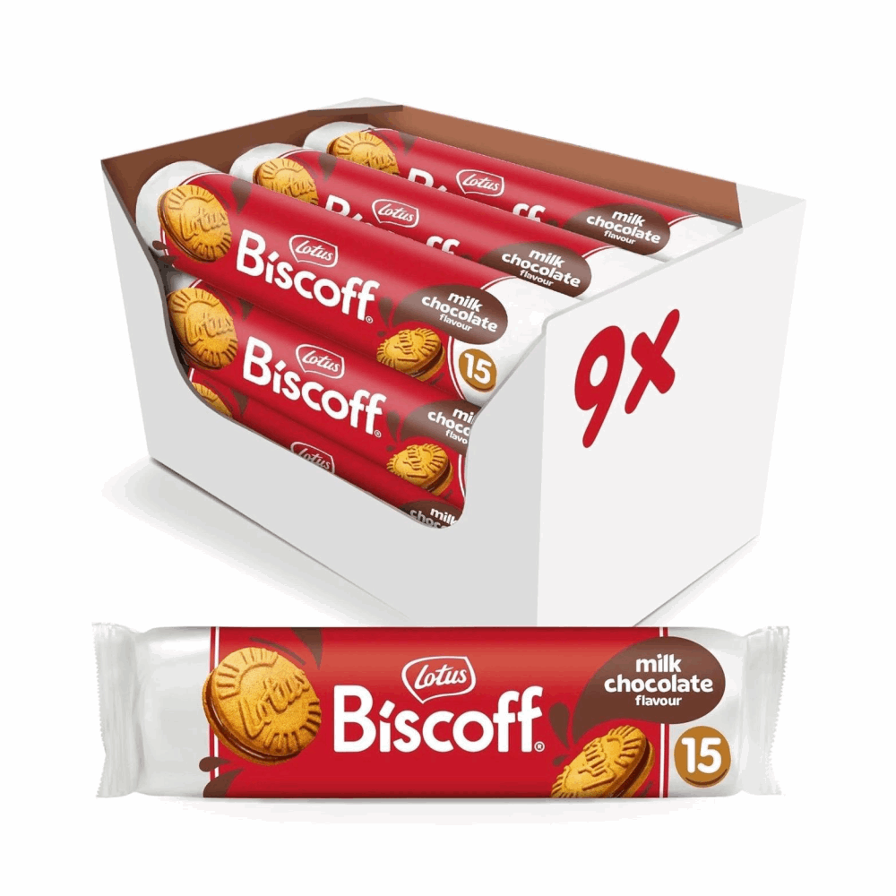 COOKIES BISCOFF SANDWHICH CHOCOLATE 9 CT