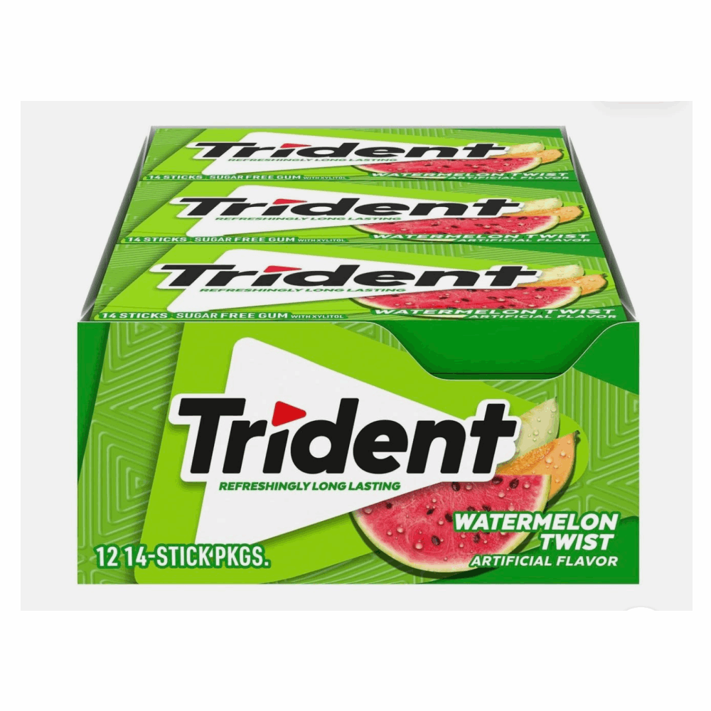 GUM TRIDENT GUM WATERMELON TWIST 12 CT