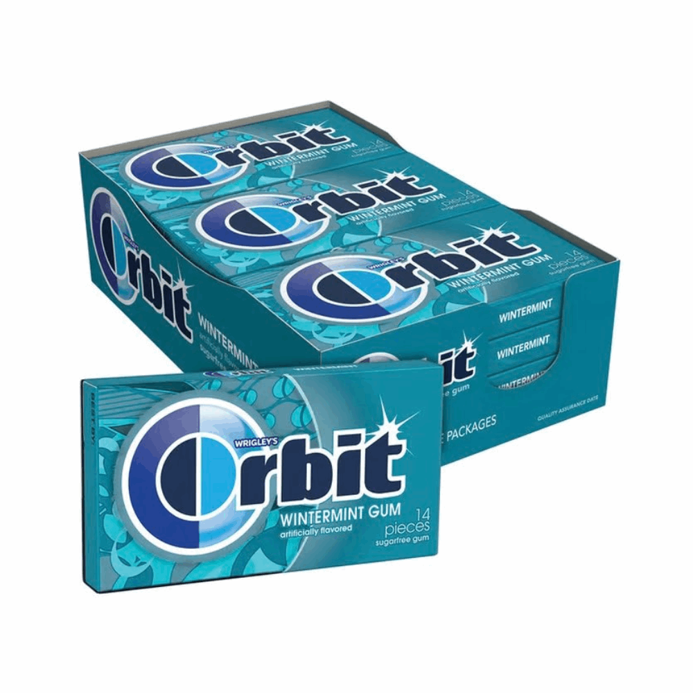 GUM ORBIT GUM WINTERMINT 12 CT