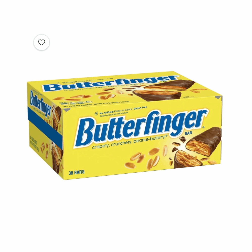 CHOCOLATE BUTTERFINGER 36 CT