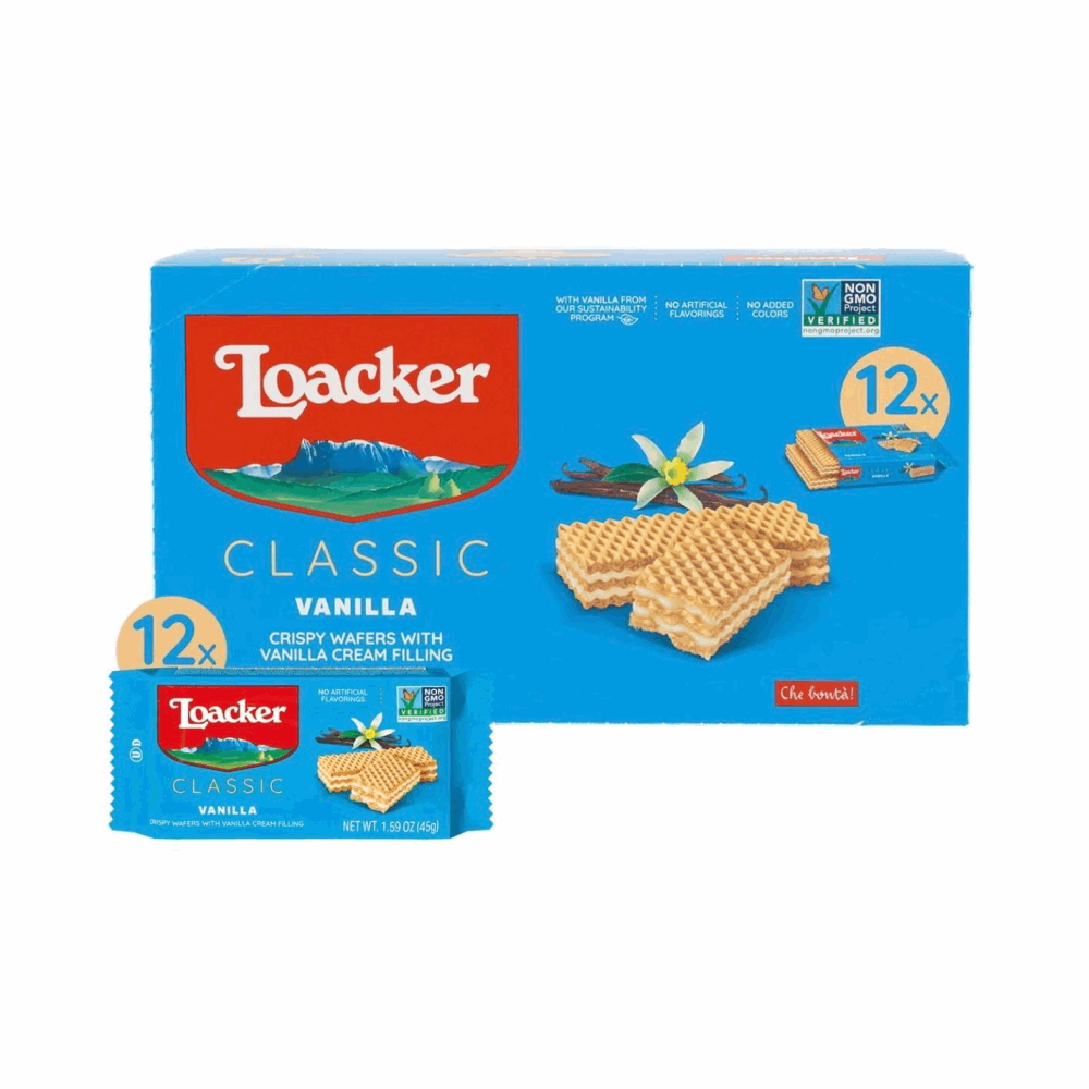 COOKIES LOACKER VANILLA 12 CT