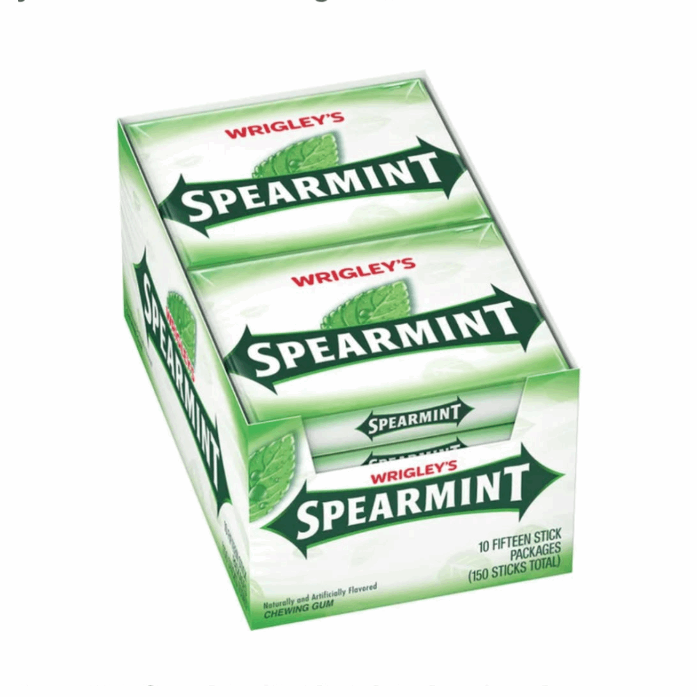 GUM SPEARMINT SLIM PACK 10 CT