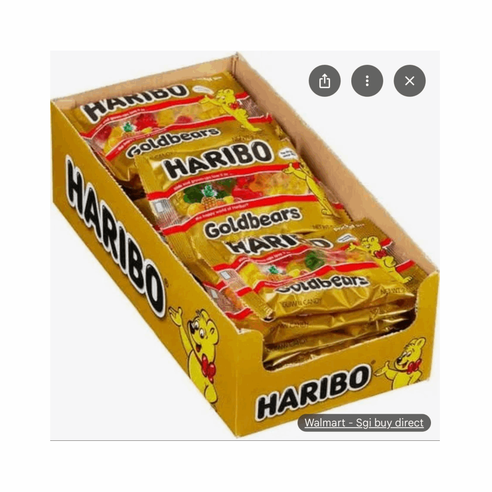 GUMMY HARIBO GOLDBEARS 24 CT