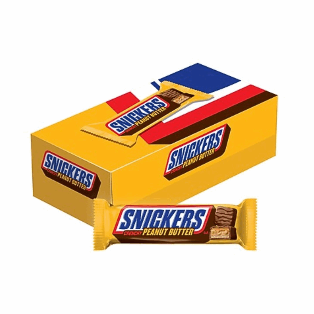 CHOCOLATE SNICKERS PEANUT BUTTER 18 CT