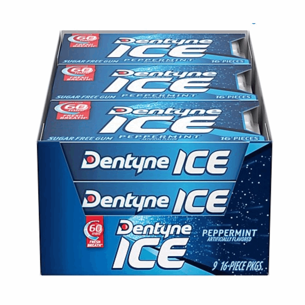 GUM DENTYNE ICE PEPPEARMINT 9 CT