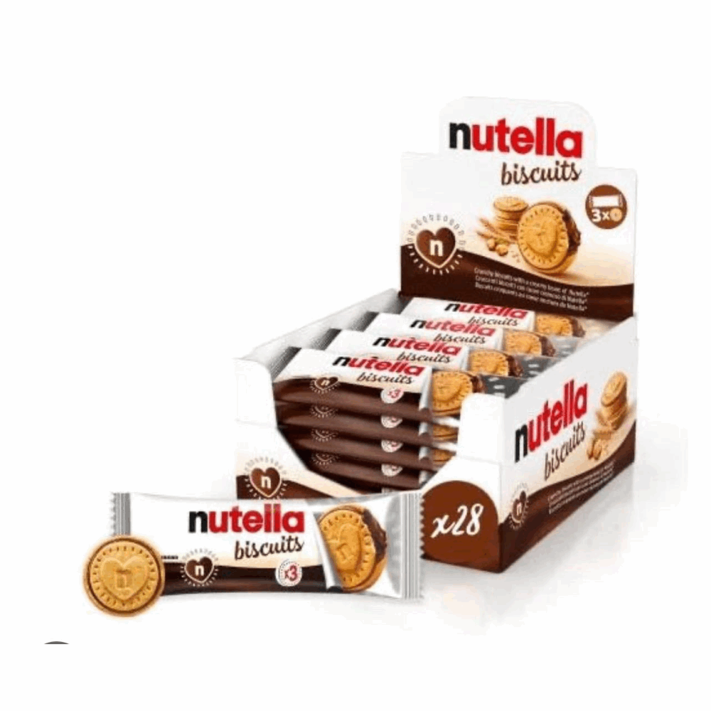 COOKIES NUTELLA BISCUITS 28 CT