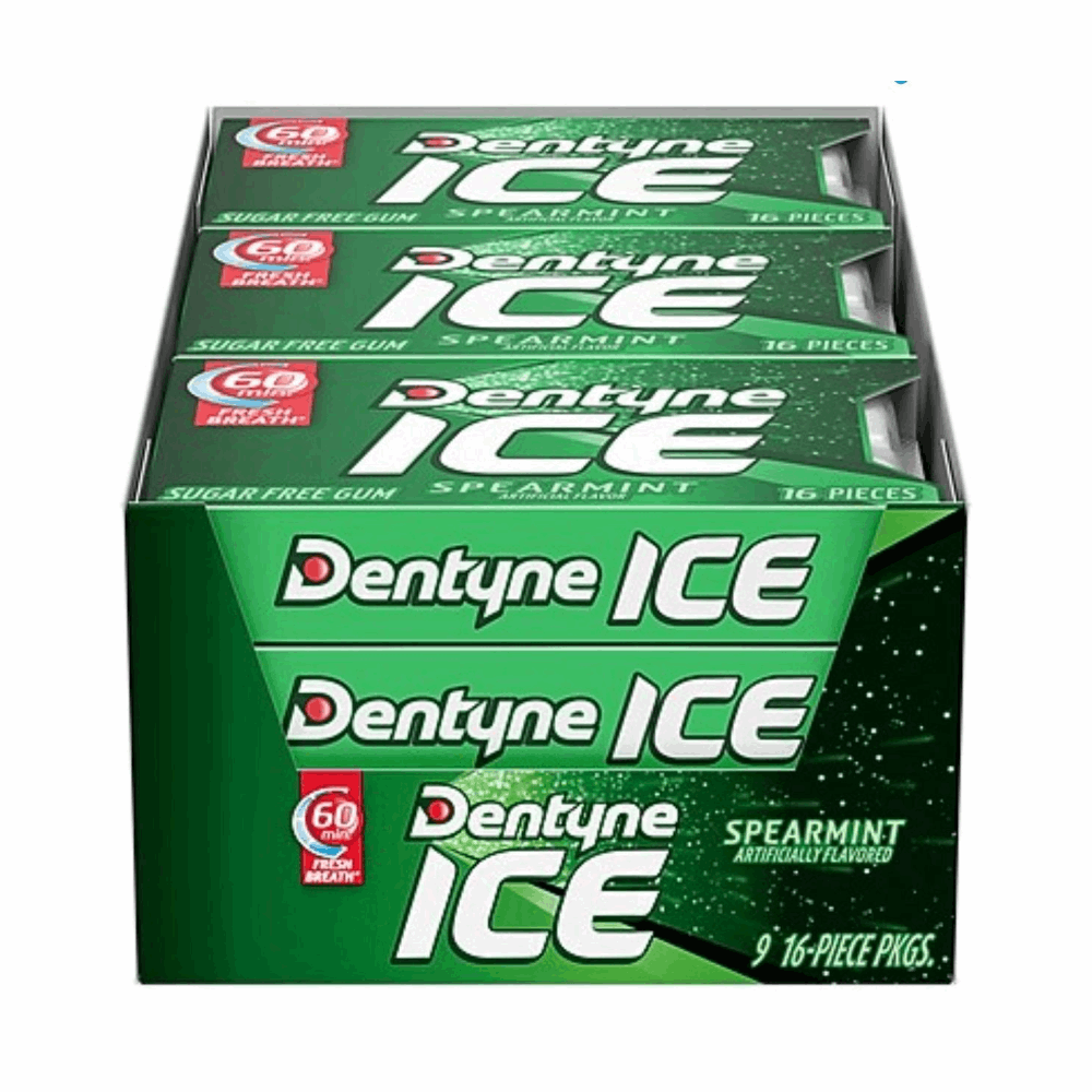 GUM DENTYNE ICE SPEARMINT 9 CT