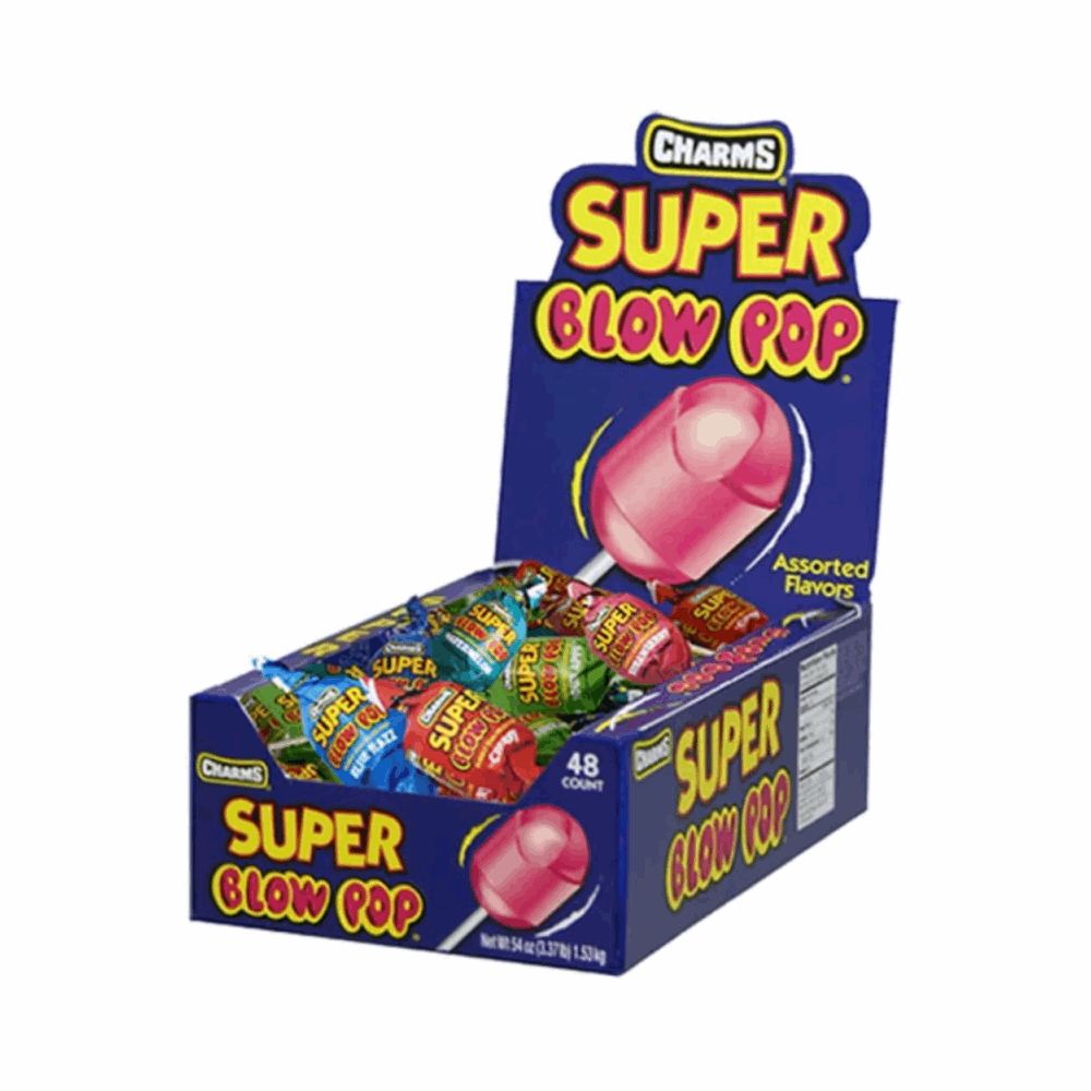 HARD CANDY SUPER BLOW POP 48 CT
