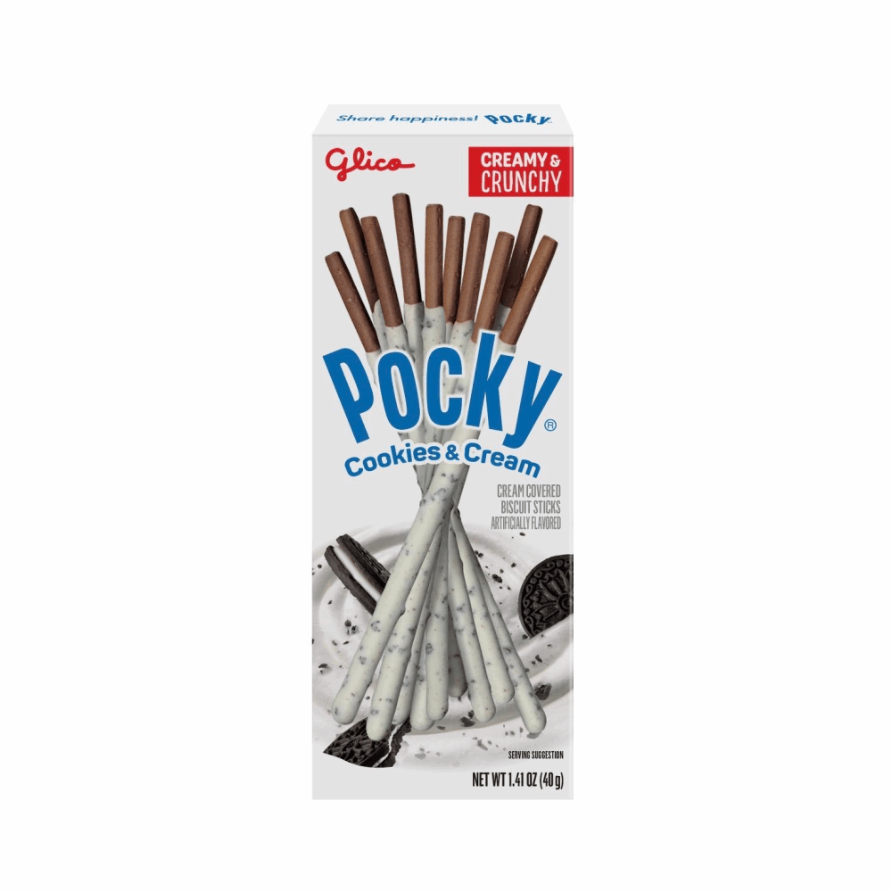 COOKIES POCKY COOKIES&amp;CREAM 10 CT