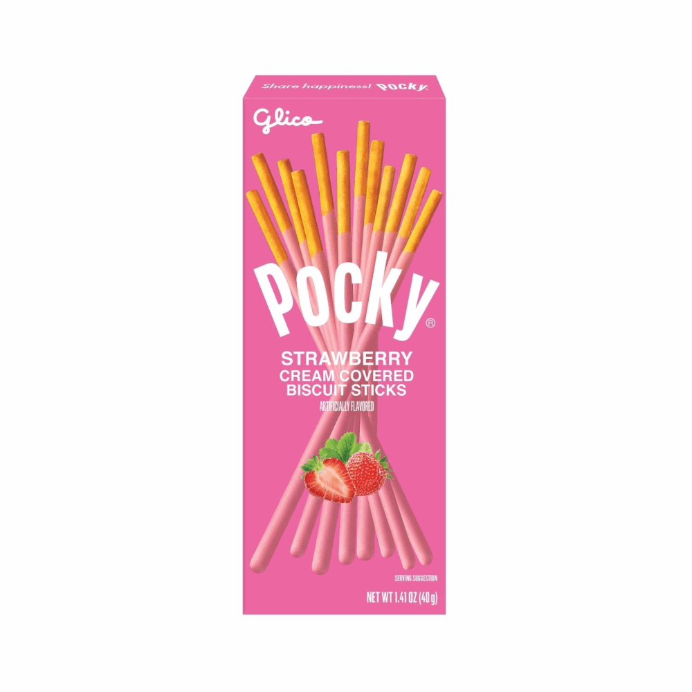 COOKIES POCKY STRAWBERRY 10 Ct