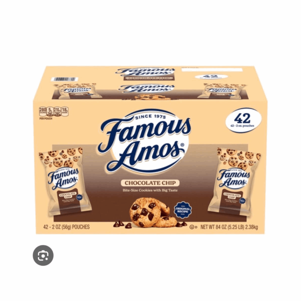 COOKIES FAMOUS AMOS COOKIES 42 CT