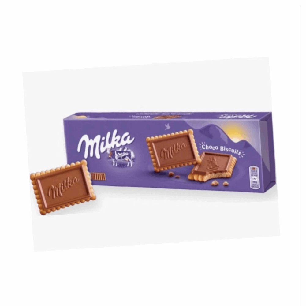 COOKIES MILKA CHOCO BISCUIT 150G 14 CT