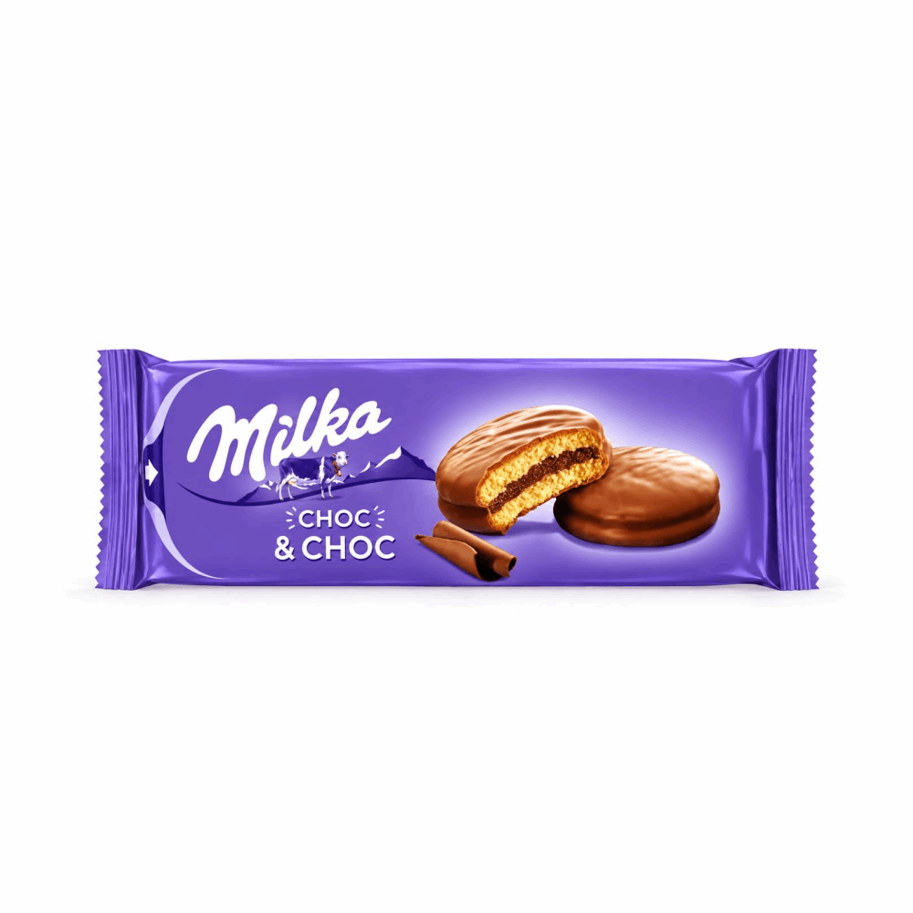 CAKE MILKA CHOC&amp;CHOC 150G 12 CT