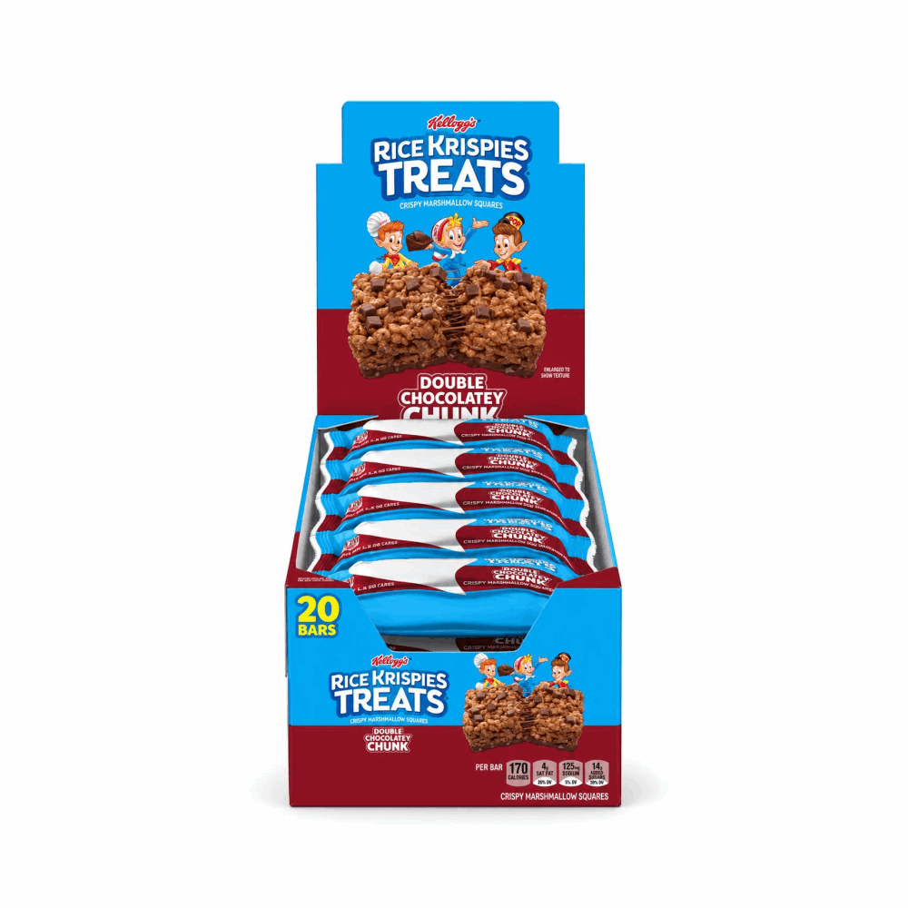 BARS RICE KRISPES chocolate 20 CT