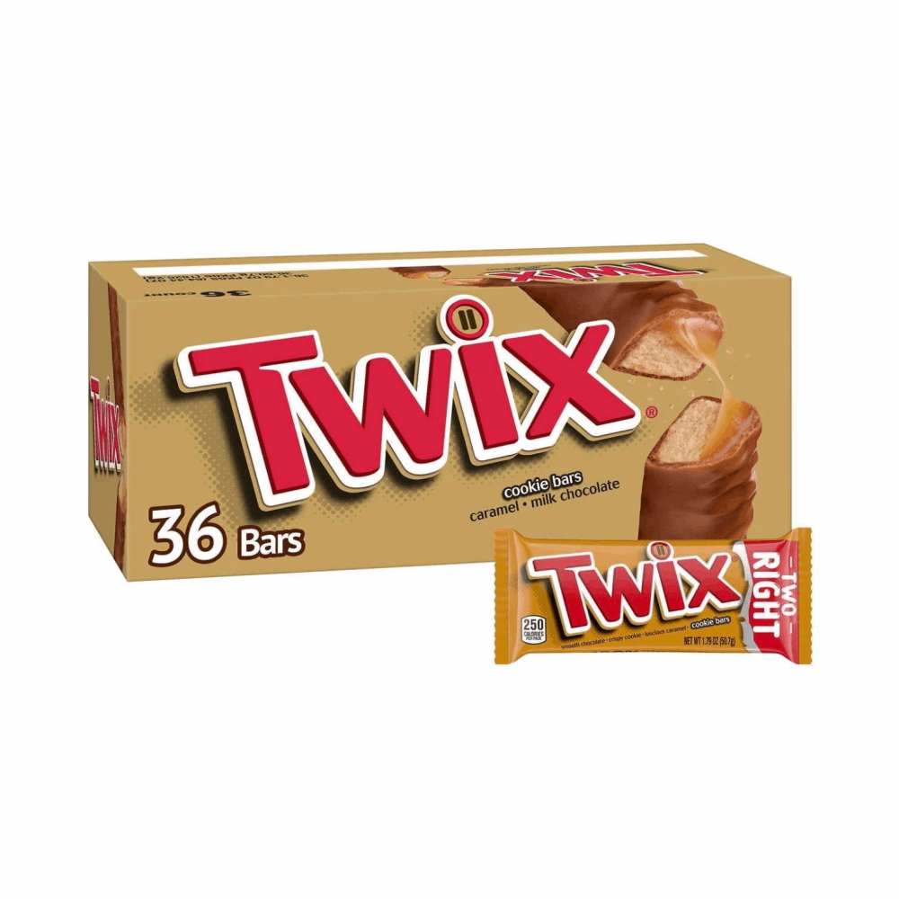 CHOCOLATE TWIX 36 CT