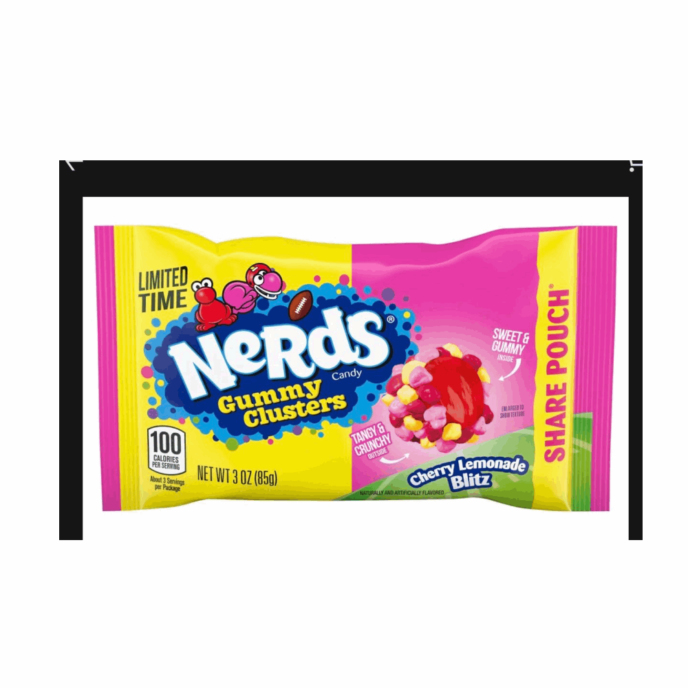 GUMMY NERDS CHERRY LEMON  12 CT