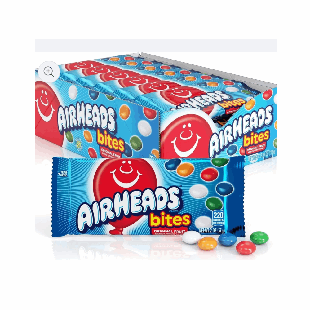 GUMMY AIRHEADS BITES 18 CT