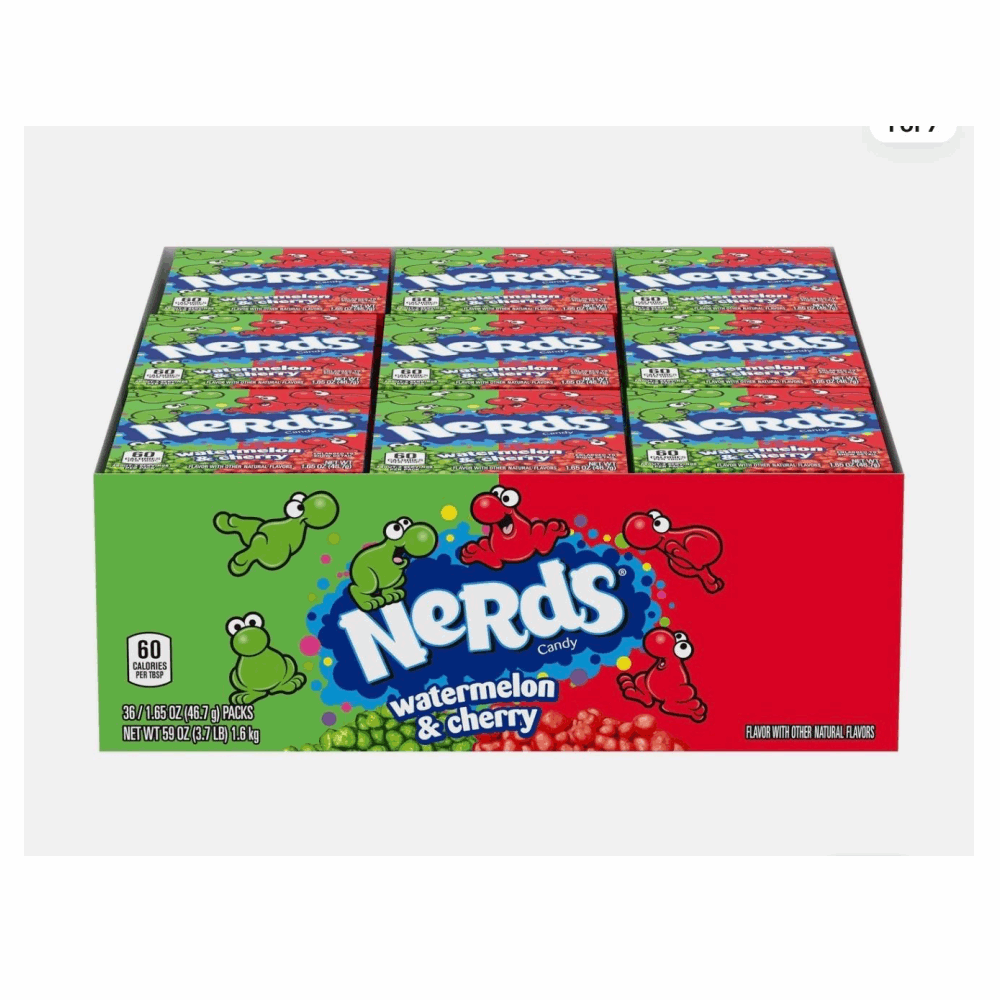 GUMMY NERDS BOX 36 CT