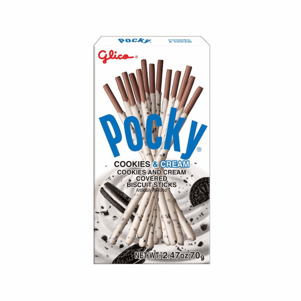 COOKIES POCKY BIG COOKIES&amp;CREAM 10 CT