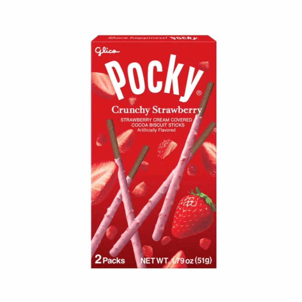 COOKIES POCKY BIG CRUNCHY STRAWBERRY 10 CT