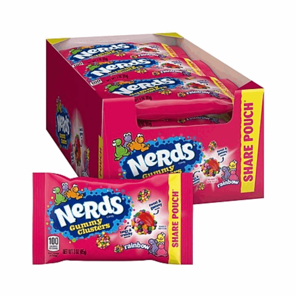 GUMMY NERDS RAINBOW 12 CT