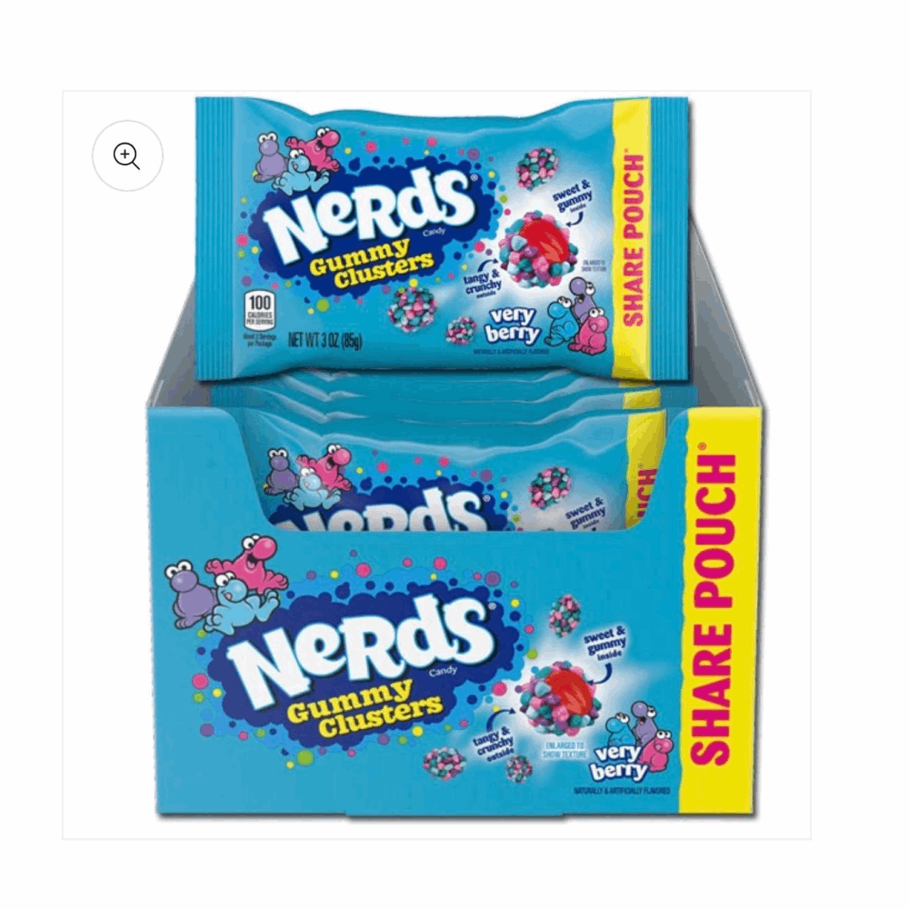 GUMMY NERDS VERY BERRY 12 CT