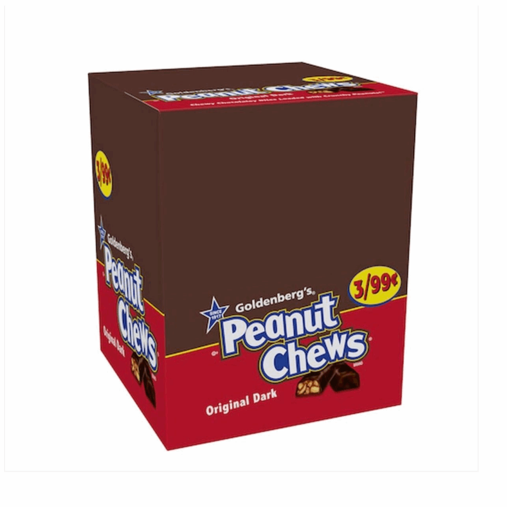 CHOCOLATE PEANUT CHEWS DARK 3/99C 24 CT