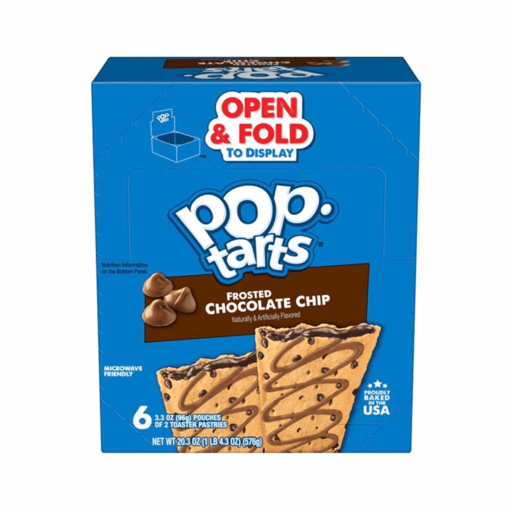 COOKIES POP TARTS CHOCOLATE CHIP 6 CT