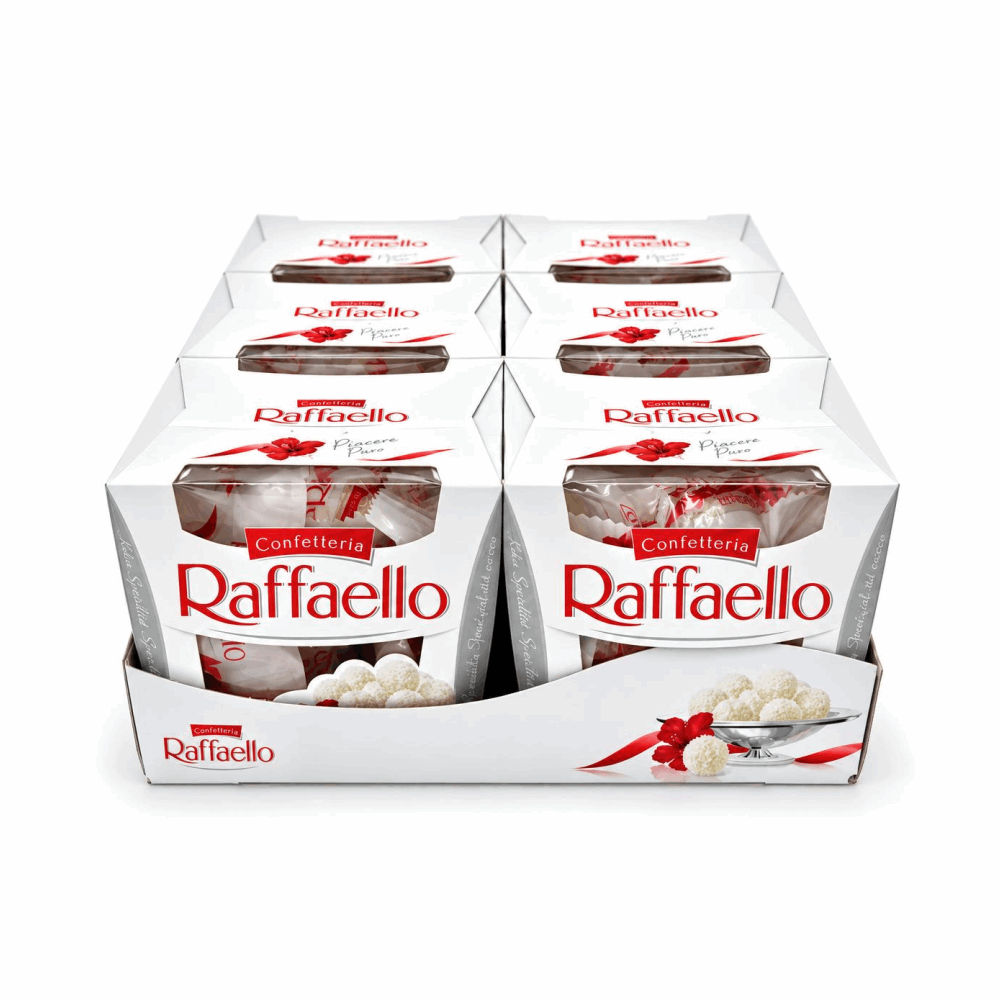 CHOCOLATE RAFFAELLO 150 G 6 CT