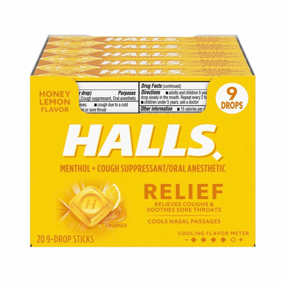 HARD CANDY HALLS HONEY 20 CT