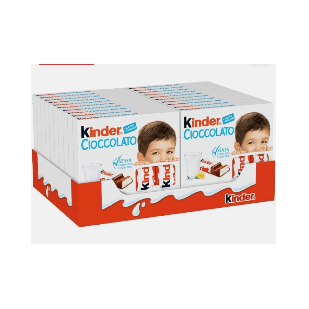 CHOCOLATE KINDER CHOCOLATE 50G 20 CT